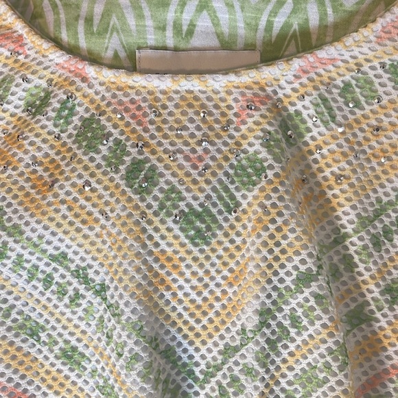 Alfred Dunner Green Blouse Size XL - Picture 6 of 6